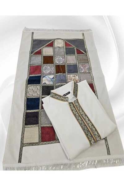 MODA Çeyizlik Cübbe seccade takımı seccade boyutu 70x120cm