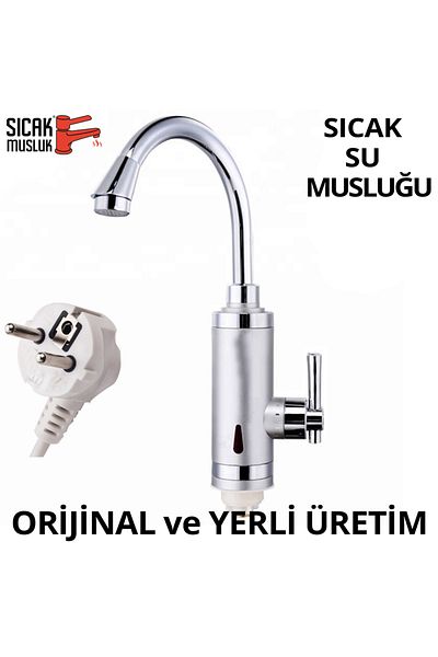 Sıcak Musluk Electric Instant Water Heater Thermal Water Heater Faucet Mounted on the Sink