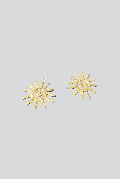 stravis Gold Dokulu Güneş Küpe