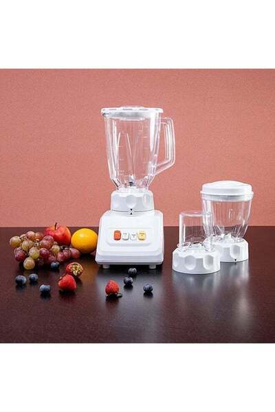 REFURA 3 in 1 Juicer Blender Chopper 400W White RE-10209
