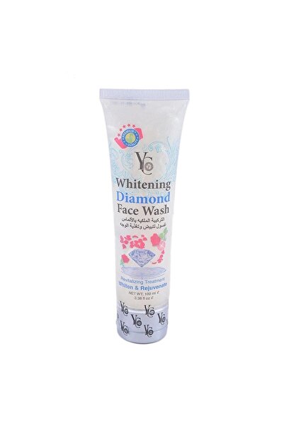 YC غسول الوجه الماسي المبيض 100 مل - يُفتح البشرة ويُنظفها ويُنعشها للحصول عل...