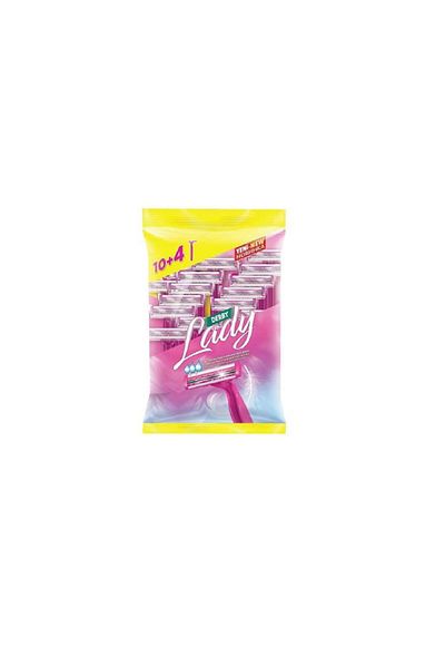 Derby Lady Double Blade 10+4 pcs