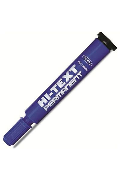 Hi-Text قلم أحمر من هاي تكست مع طرف مقطوع