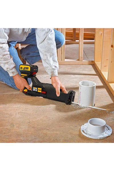 Cat Dx52 18v Cordless Reciproing Saw With 3000 Spm Variable Speed Lightweight Brushless
