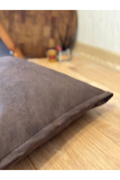 Kumru Çeyiz Husă de pernă din catifea mată, tip puf, 60x80, aspect nubuc (DOA...