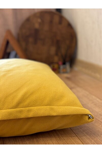 Kumru Çeyiz Ματ βελούδινο κάλυμμα μαξιλαριού για καναπέ και καρέκλα 45x45 (ΜΟ...