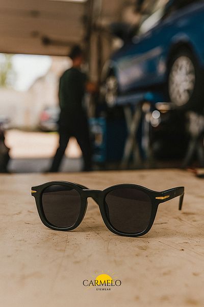 Carmelo Eyewear C01Ge011 Black Men's Sunglasses
