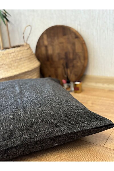 Kumru Çeyiz Milpa Keten Minder Kırlent Kılıfı Özel Ölçülü 70x70cm Döşemelik K...