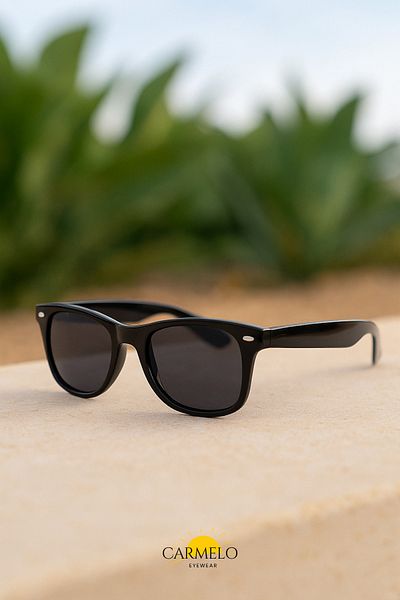 Carmelo Eyewear C01Ge016 Polarized Black Men's Sunglasses