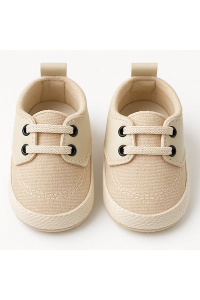 mia mia Beige Color Baby Sports Booties Size 18-19