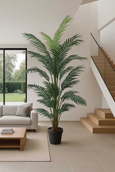 MAKİ DEKOR Yapay Ağaç Areka,dekoratif ,bakımsız, Salon Bitkisi , Iç Mekan Çiç...