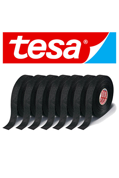 Tesa BEZ BANT TÜYLÜ 19MM x 15 METRE SİYAH - 8 ADET