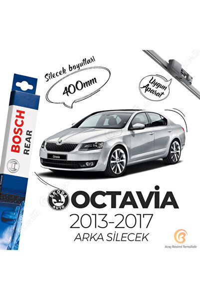 Bosch Rear Arka Silecek Skoda Octavia 2013-2017 ile uyumlu