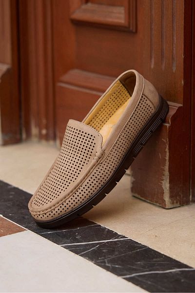 Vantaggio Quest Sand Nubuck - Ανδρικά παπούτσια casual από γνήσιο δέρμα
