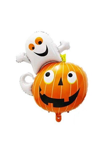 Parti Dükkanım بالون فويل شبح اليقطين للهالوين مقاس 80*60 سم