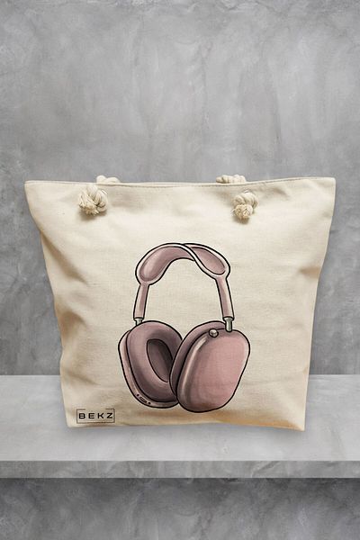 BEKZ Geanta de plaja Travel Girl 15, 40x51 cm, Crem, BEKZ®