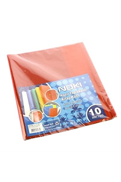 Noki Hazır Kitap Kabı (A4) Karışık Yapışkanlı (10'LU)