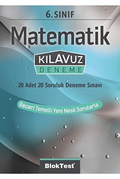 Tudem Yayınları 6.Sınıf Matematik Kılavuz Deneme Beceri Temelli Yeni Nesil So...