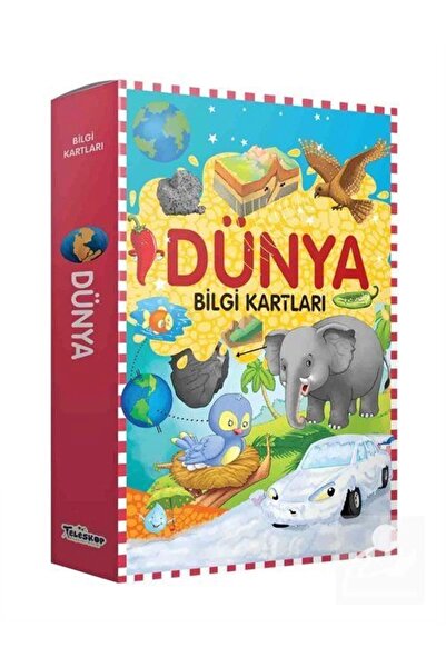 Teleskop Popüler Bilim Dünya Bilgi Kartları