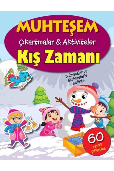Parıltı Yayıncılık وقت الشتاء - ملصقات وأنشطة رائعة
