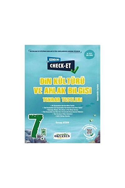 Okyanus Yayınları 7. Sınıf Kendini Check - Et Din Kültürü Ve Ahlak Bilgisi Te...