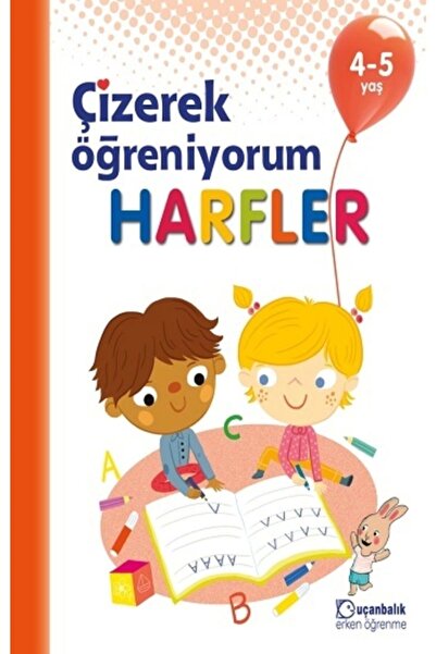 Genel Markalar Çizerek Öğreniyorum HARFLER 4-5 Yaş - Eğitim Yayınları - Kolek...