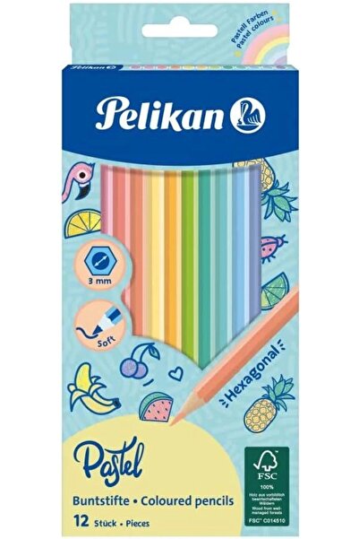 Pelikan 12'li باستيل كورو بويا كاليمي / Bsp12ln