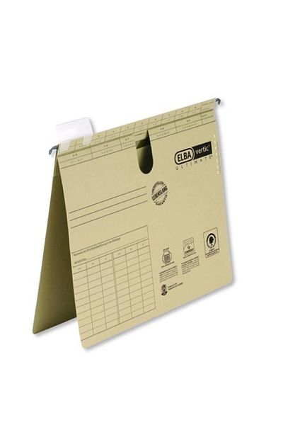 ELBA Hanging File with Wire Chic Kraft 52072