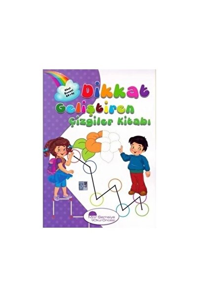 Mor Şemsiye Yayınları 60 Months Attention Developing Lines Educational Book