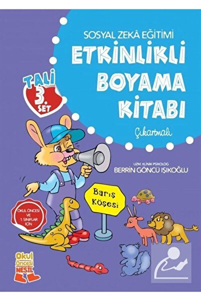 Nesil Çocuk Yayınları Social Intelligence Education Activity Coloring Book