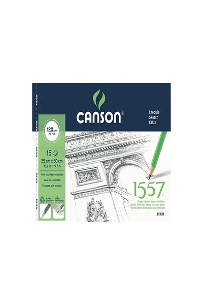 Canson 1557 Pattern Drawing Notebook 180gr. 35x50cm