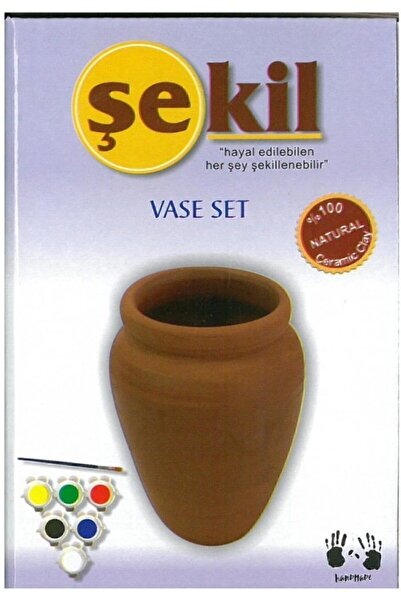 Şekil مجموعة طلاء زهور المزهرية مجموعة طلاء النشاط