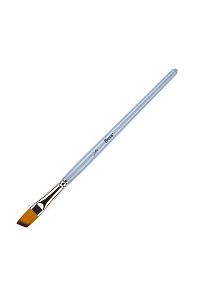 Brons Synthetic Side Cut Short Handle Brush No:1/2