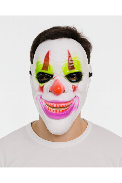 Butik Crazy Smile Psycho Clown Themed Joker Mask