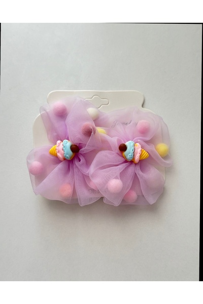 mibrillo Πόρπη παγωτού με πομπόν