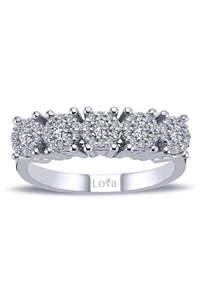 Lova 2 Karat Beştaş Görünümlü Pırlanta Yüzük - 1020305
