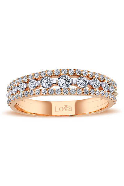 Lova Pırlanta Taşlı Belkıs Yüzük - 1030209