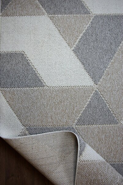 Trend Home Trend Iskandinav Otantik Halı Bej Renk Modern Bohem Salon Mutfak O...