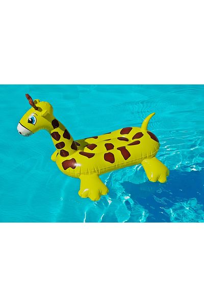 BESTWAY Giraffe Rider - Child Inflatable Giraffe - Sea Rider Giraffe - Pool Rider Giraffe Giraffe 117x71 cm