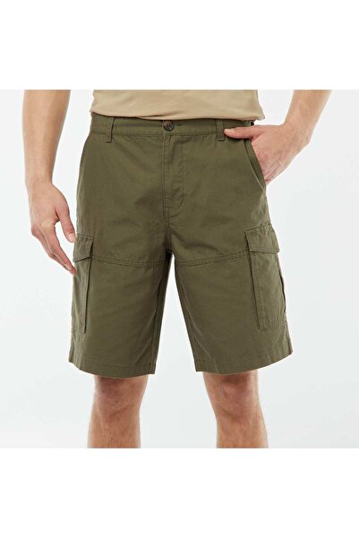 KIABI Multi-pocket Bermuda shorts KHAKI