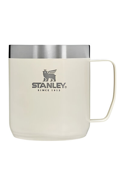 Stanley Cană termică 350 ml, izolație avansată, oțel inoxidabil, camping și birou, crem