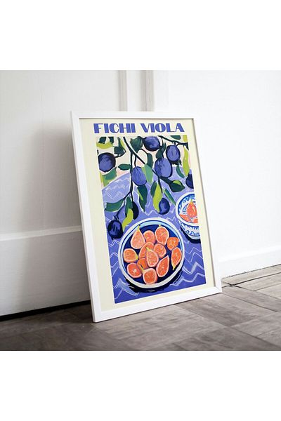 Arthopia Fichi Viola Purple Fig Artistic Pinterest Αφίσα Πλαίσιο Καλλιτεχνική Ζωγραφική