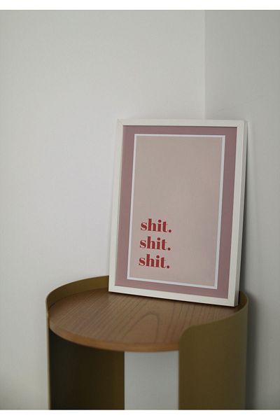 Arthopia Girl Motivation Manifest shit shit Pinterest Αφίσα με κορνίζα Δώρο Διακόσμηση Σχέδιο Ζωγραφική