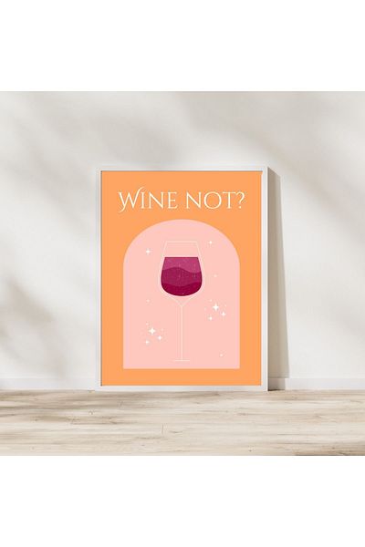 Arthopia Pinterest Wine Σημείωση; Πίνακας υψηλής ποιότητας σχεδίου με πλαίσιο αφίσας