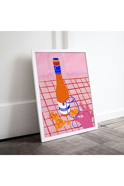 Arthopia Mocktail Party Pinterest Πίνακας καλλιτεχνικού σχεδιασμού με κορνίζα