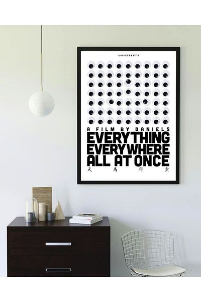 Arthopia Όλα παντού σε ολόκληρο το μια φιλμ Αφίσα Pinterest Πίνακας καλλιτεχνικού σχεδιασμού με κορνίζα