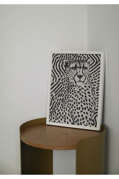 Arthopia Αφίσα με σκελετό διακόσμησης Cheetah