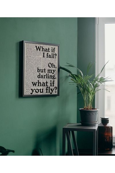 Arthopia Πλαίσιο αφίσας εφημερίδας Pinterest με δώρο διακοσμητικό σχέδιο ζωγραφικής