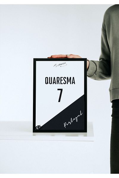 Arthopia Ζωγραφική αφίσας με πλαίσιο Ricardo Quaresma