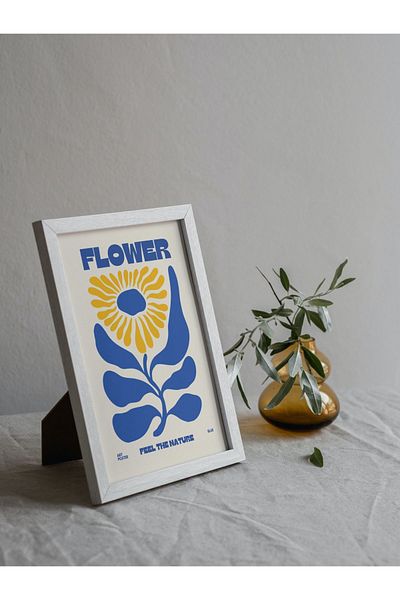 Arthopia Pinterest Flower Market Beer Poster Πίνακας υψηλής ποιότητας σχεδίου με πλαίσιο
